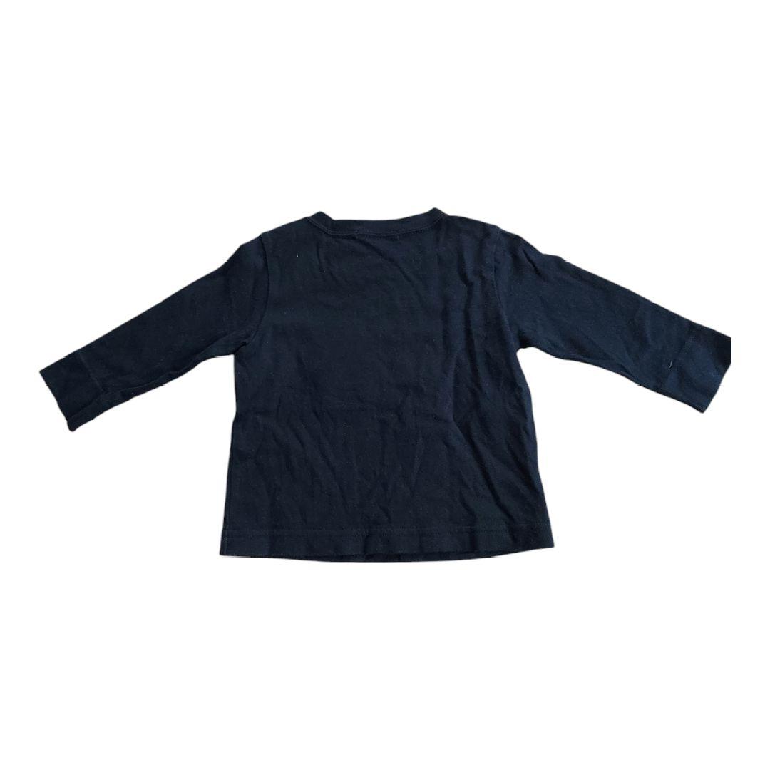 【ファミリア familiar】現行品 長袖 Tシャツ 80cm 2枚セット