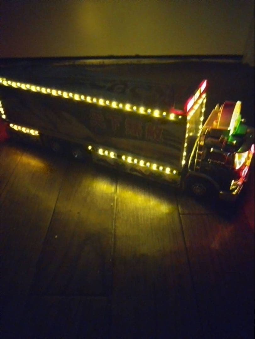 トラック野郎一番星　ラジコン　度胸一番星　バンダイ　デコトラ