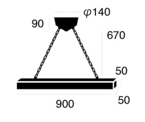 ART WORK STUDIO AW-0449 ボーダー４ペンダント　動作確認済
