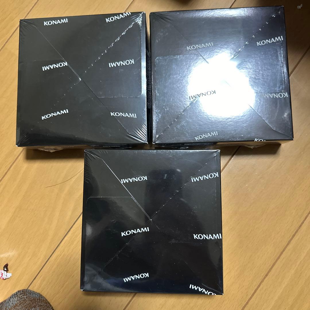 遊戯王スプリームダークネスBOXシュリンク付き３個セット