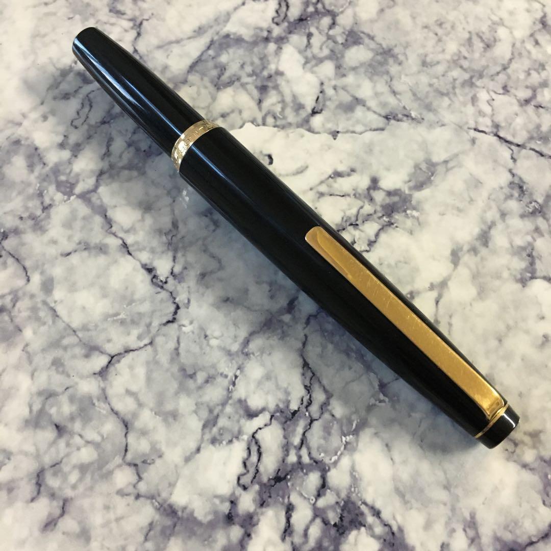 #0216 オーバーホール済み 万年筆 SAILOR ショート象嵌 21k