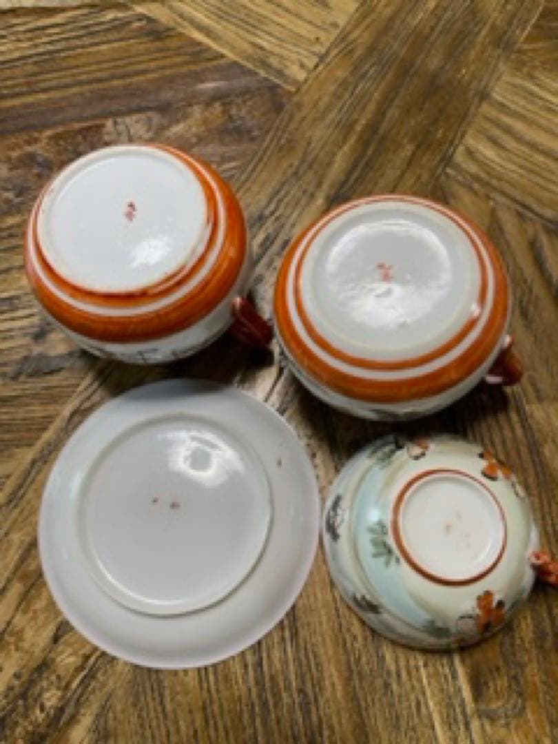 *️⃣プロフ必読❣️九谷 有田 輸出用 アンティーク3点set