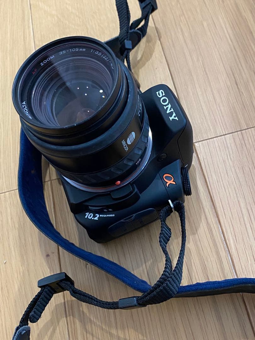 SONY α200 デジタル一眼　35-105 100-300 ダブルレンズ※注