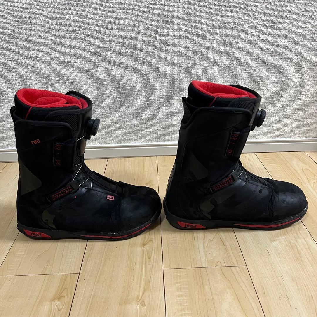 【即日発送】head スノボブーツ　TWO BOA ツーボア　27.0cm