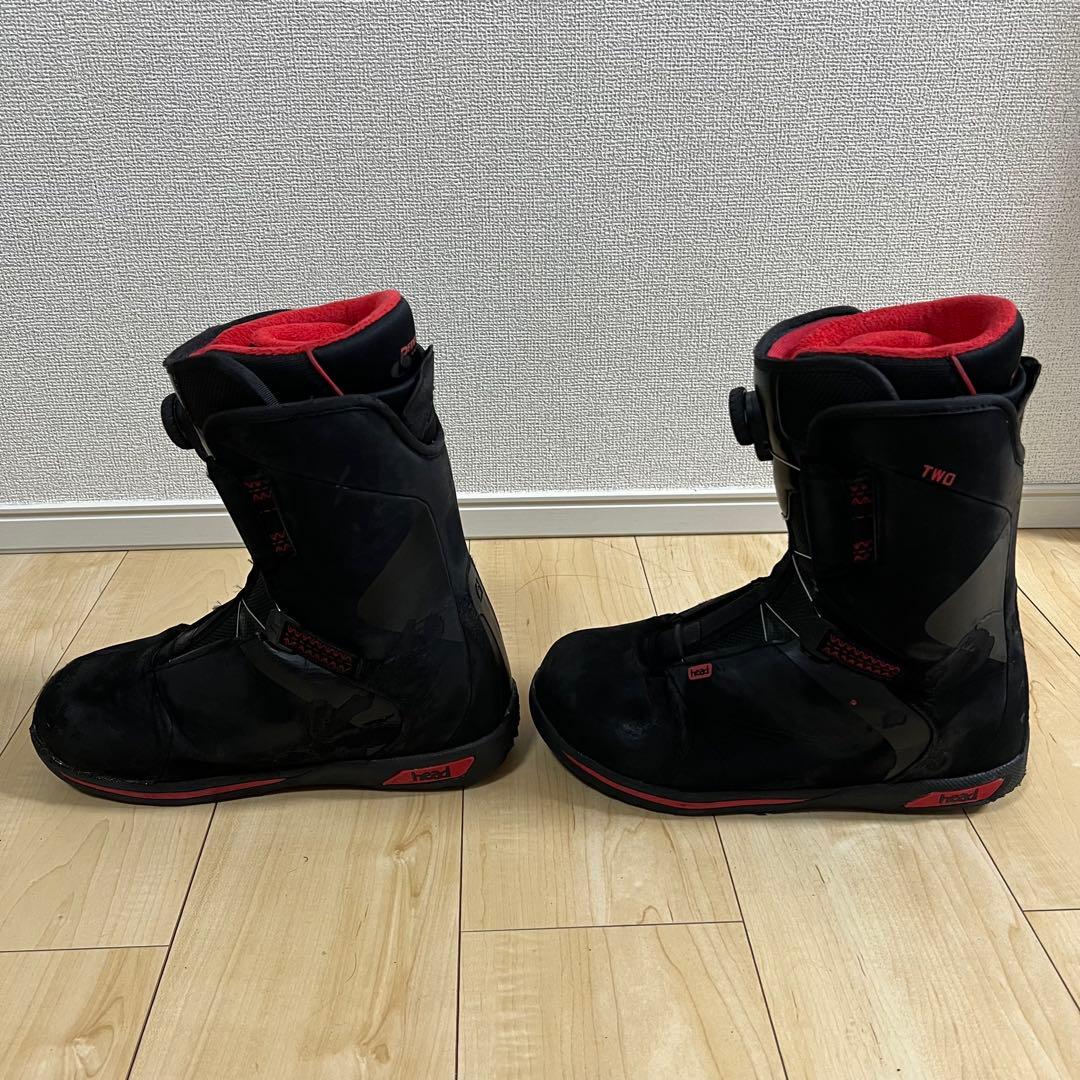 【即日発送】head スノボブーツ　TWO BOA ツーボア　27.0cm