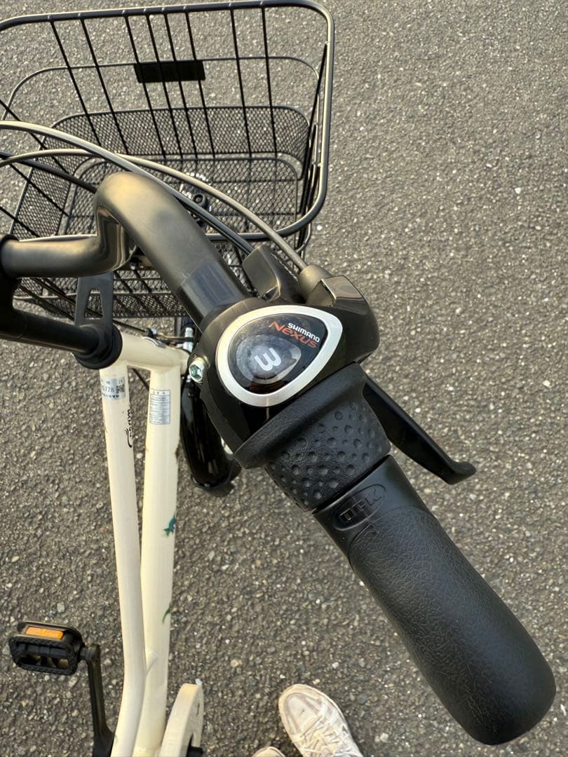 【引き取り限定】子ども乗せ自転車20インチ3段変速 あさひサイクル