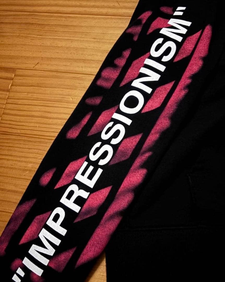 off-white パーカー 希少モデル 限定品 定価約14万円 黒 xs