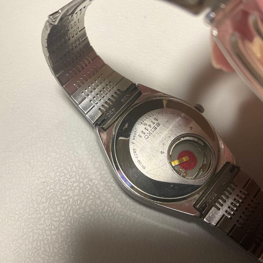 SEIKO KING QUARTZ 4823-8010 ※電池カバー欠品