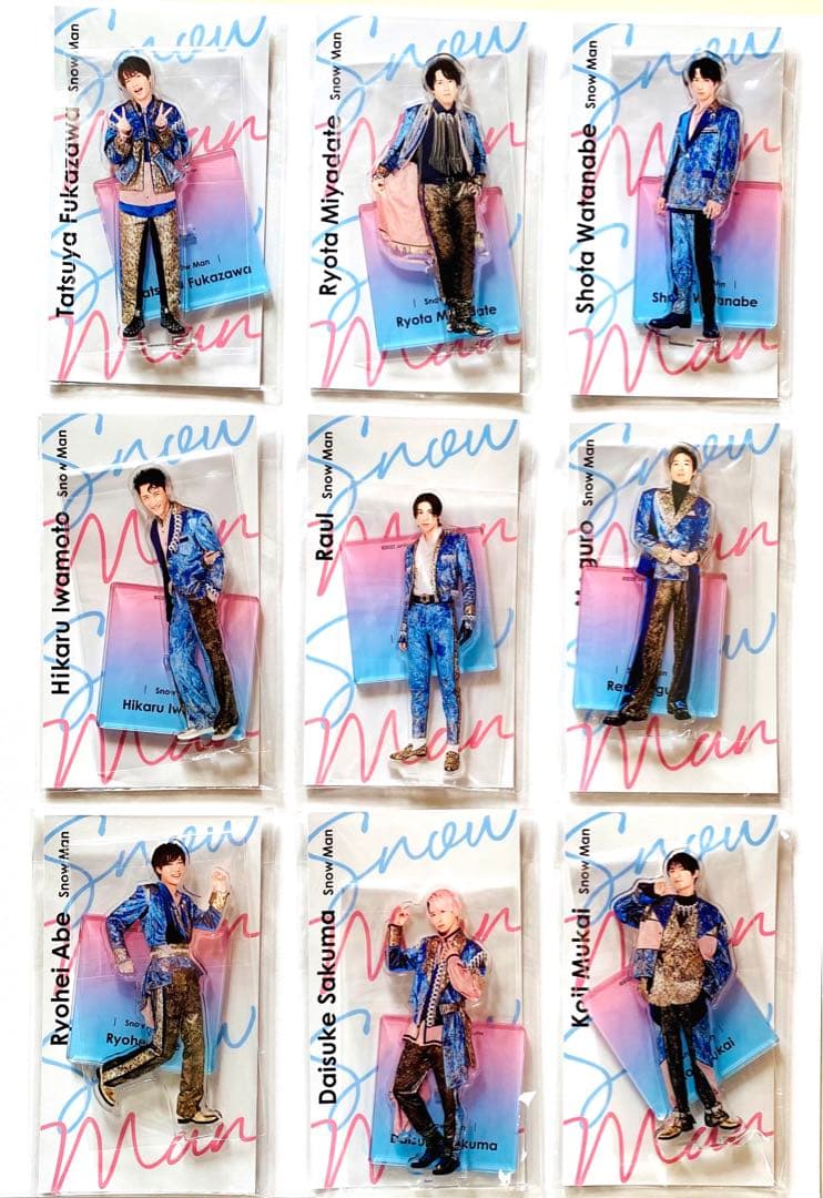  Man スノーマン　アクスタ　新品未開封　匿名配送