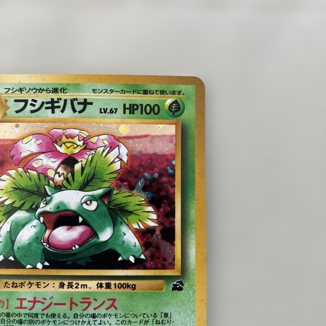 ト*ー様 【希少】フシギバナ 旧裏 キラ マーク無し