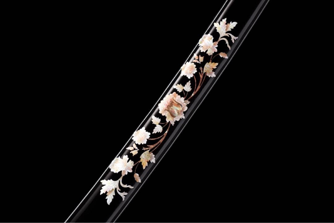 墨梅侍 刀装具 日本刀 武具 鑑賞刀 居合刀 模造刀 舞踊刀