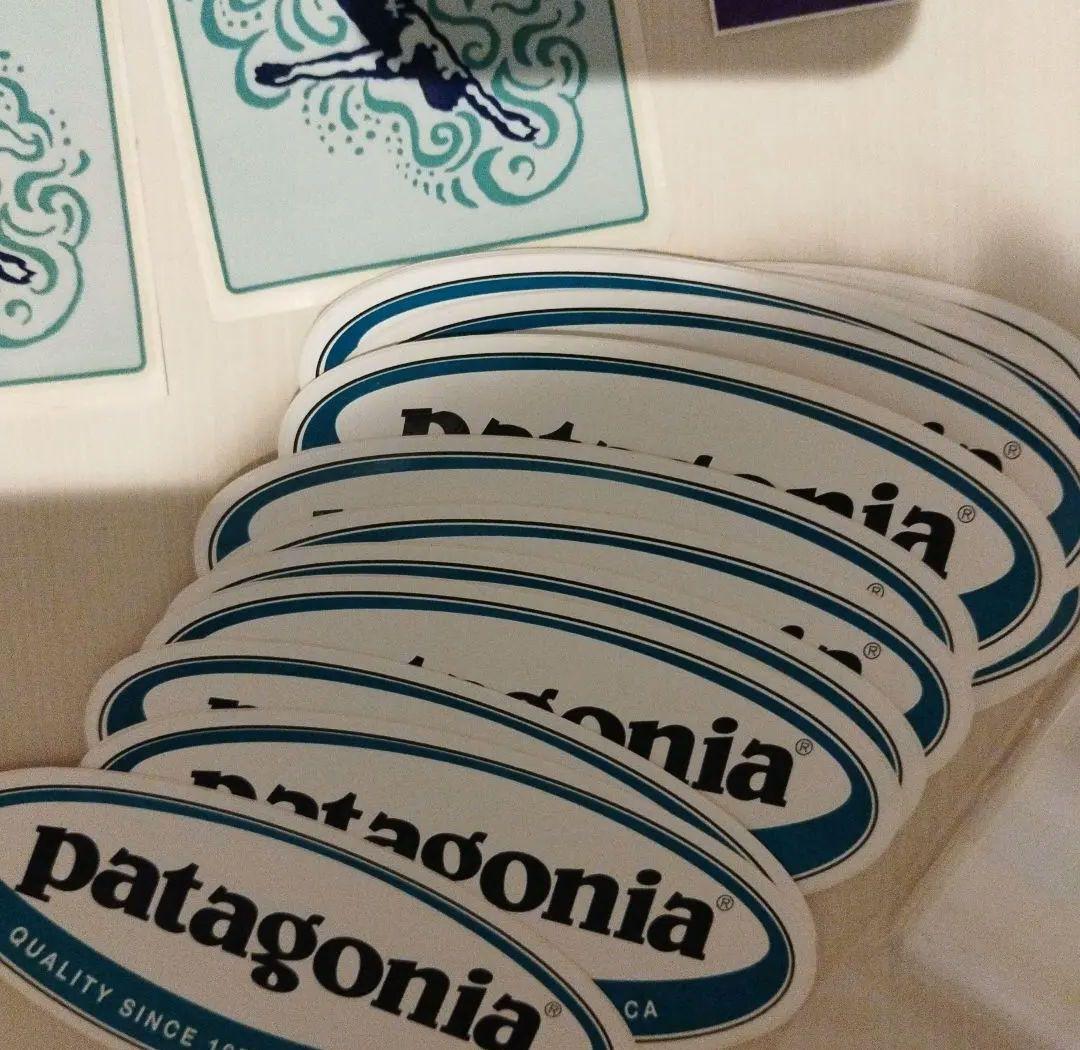 【正規品保証】Patagonia ステッカー 90年代・当時物・オーバルｘ24枚