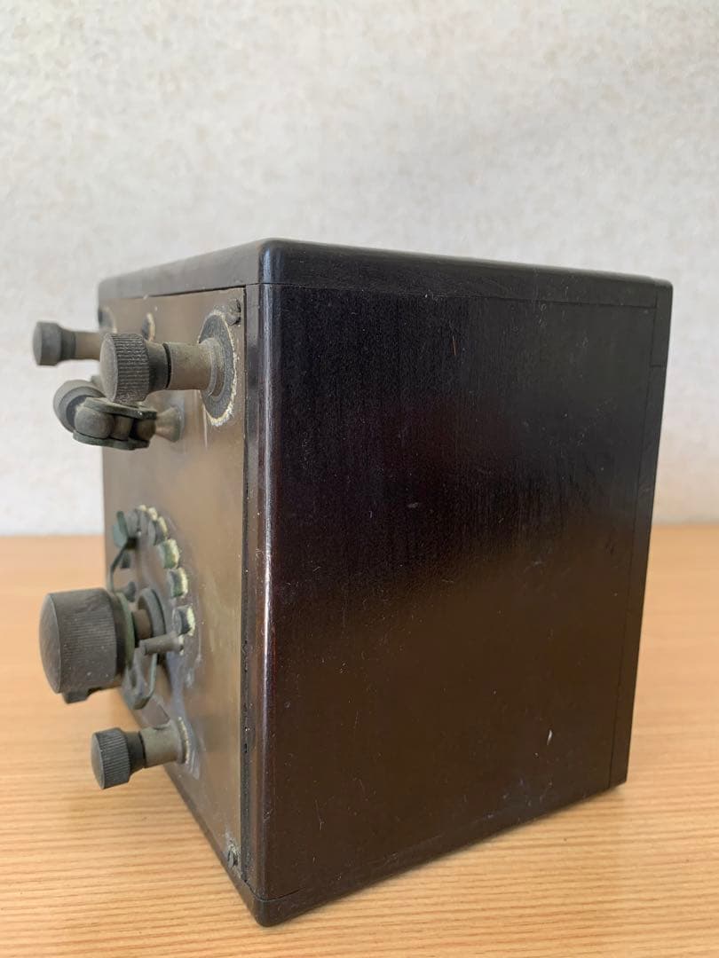 鉱石ラジオネコのヒゲ　アンティークラジオ　鉱石ラジオ