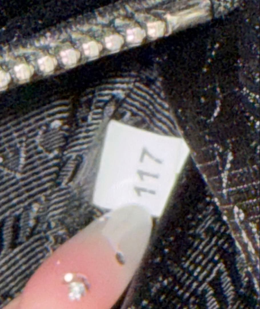 PRADA 2WAYナイロンバッグ 黒 ギャザー