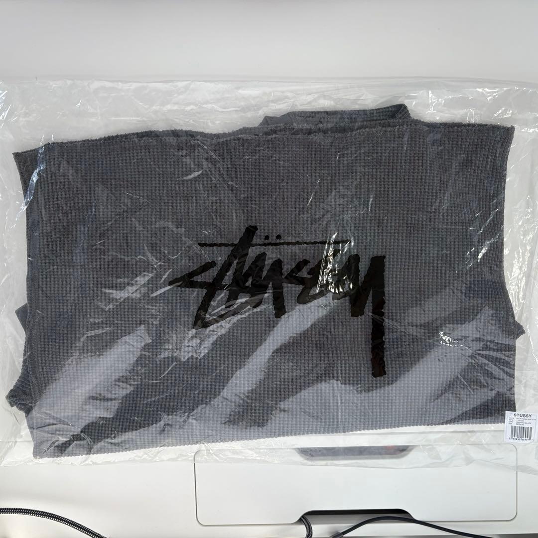 スケートボード M)Stussy Raglan Thermal LS Crew
