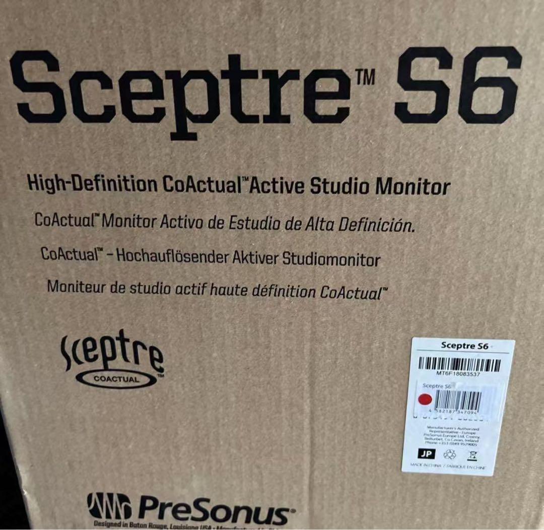 配信機器・PA機器・レコーディング機器 presonus sceptre s6