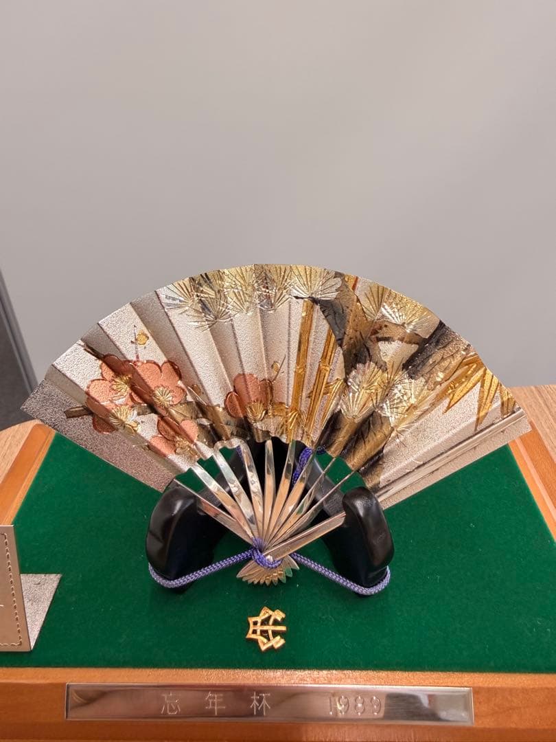 美品！ 秀雄作 松竹梅 純銀 置物 金属工芸品