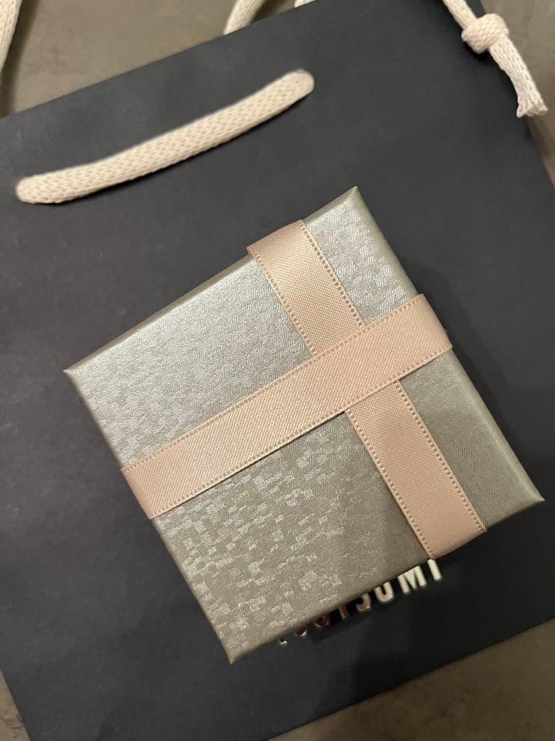 ツツミジュエリー　k10イエローゴールドフープピアス