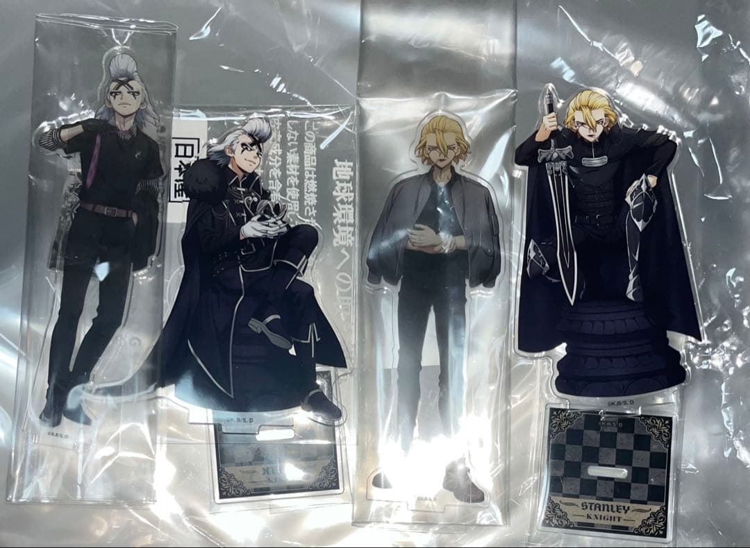 Dr.STONE スタンリー ゼノ ウォルマ ファミマ アクリルスタンド セット