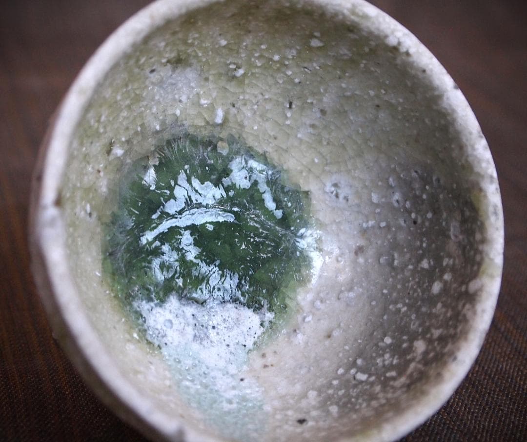 人気作家★辻村唯【師＆父：辻村史郎】★自然釉（窯変）ぐいのみBB