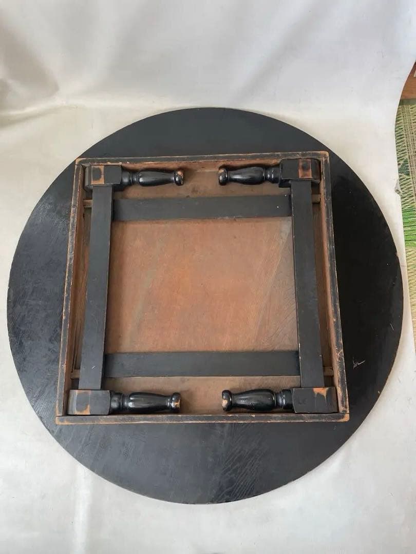 昭和の食卓 天然木 ちゃぶ台 丸テーブル 円卓 和を演出 直径 102.5㎝