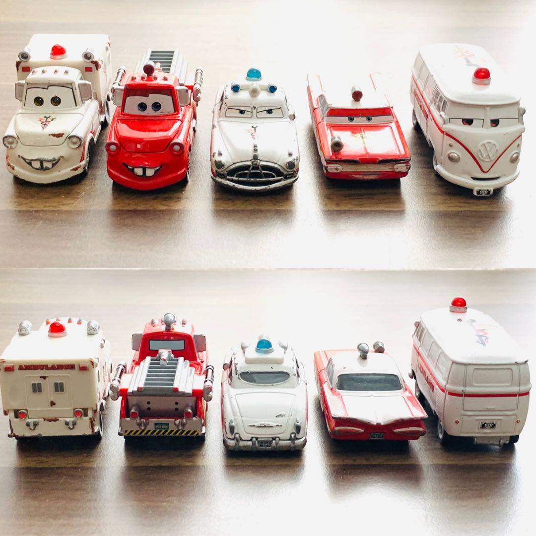 廃盤　トミカ　カーズトミカ　レスキューゴーゴーフルコンプリートセット