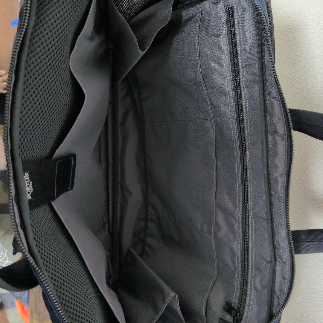 POTER 　吉田カバン　ブリーフケース　2way　アイアンブルー　美品