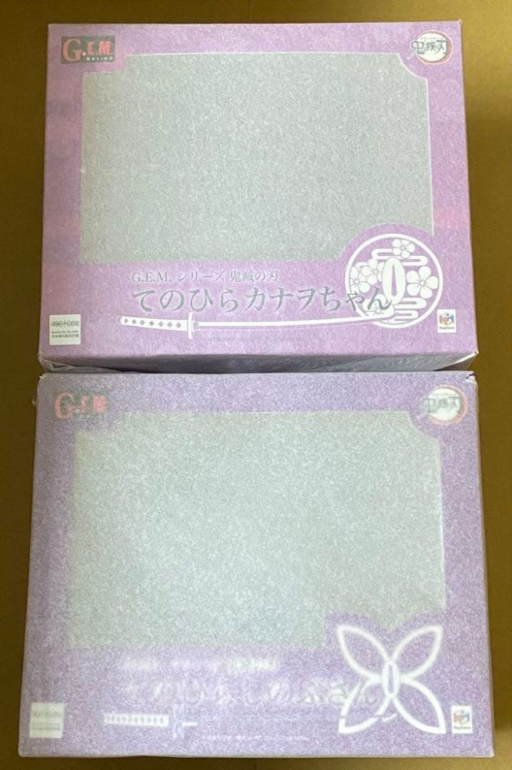 鬼滅の刃　G.E.M.シリーズ てのひらしのぶさん&てのひらカナヲちゃん セット