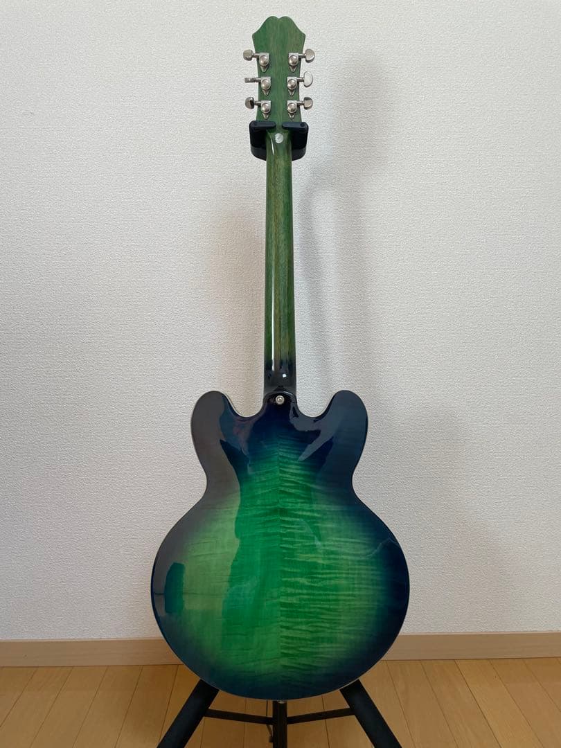 Epiphone 限定版 Dot Deluxe Aquamarine (AM)