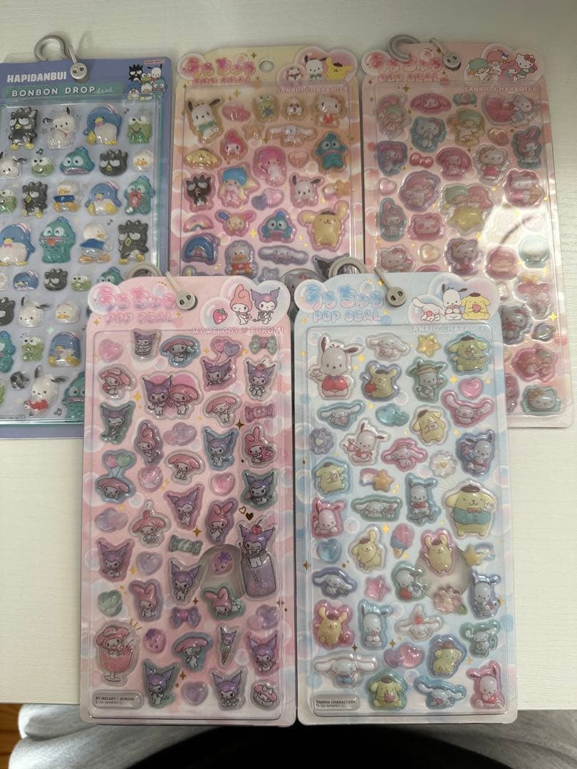 ☆ボンボンドロップシール☆サンリオまとめ売り☆