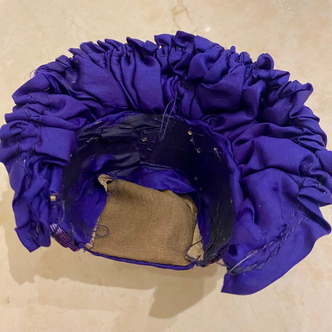 アンティークドールのドレス&ハット　4号用