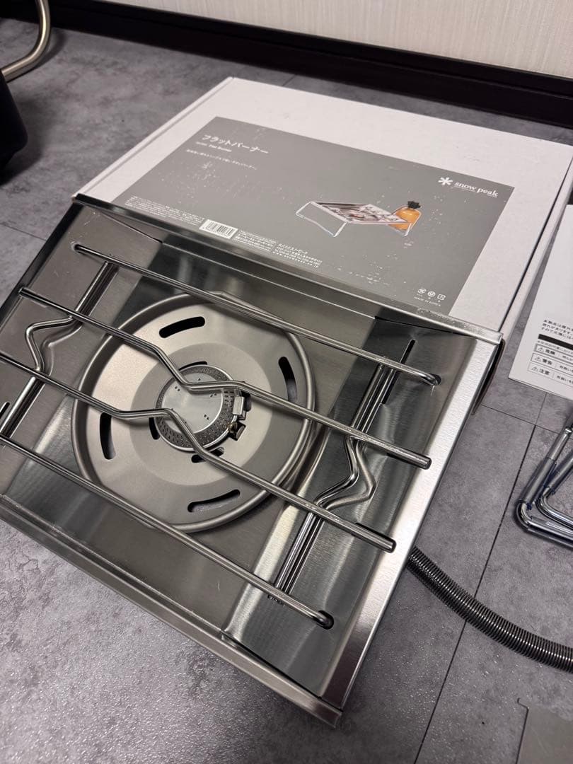 スノーピーク　フラットバーナー　peak