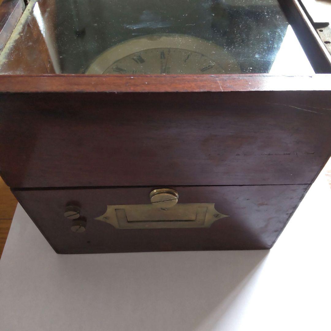 マリンクロノメーター　アンティーク時計　レア物　ジャンク品