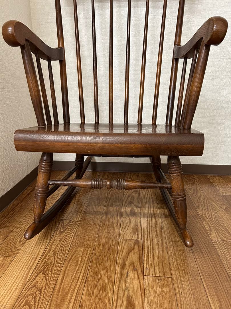 飛騨産業キツツキ 木製 ロッキングチェア アンティーク