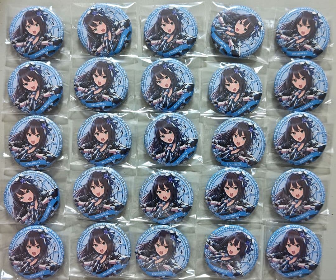 渋谷凛 10th 缶バッジ