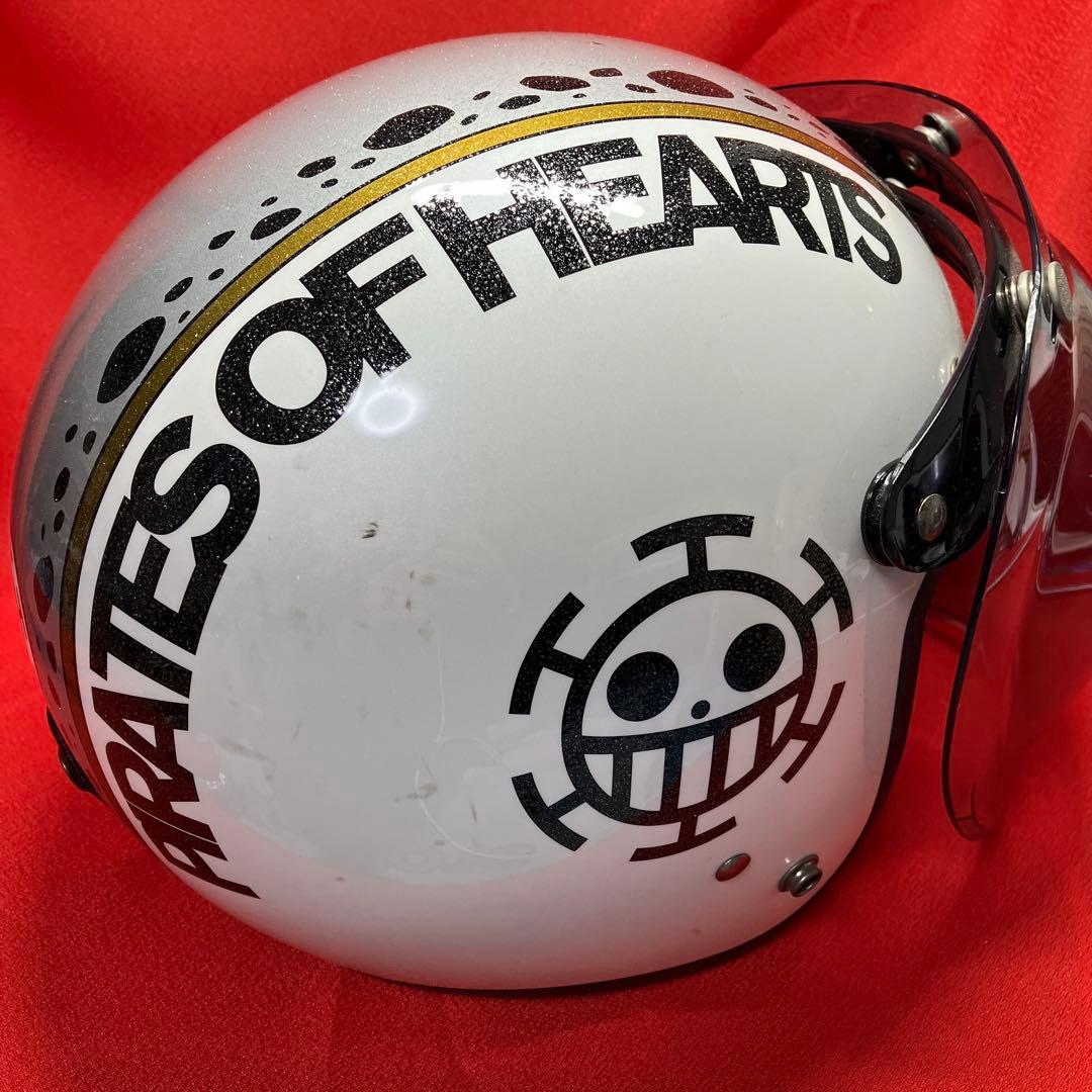 ワンピース　トラファルガー・ロー　ヘルメット　サイズ　57〜59