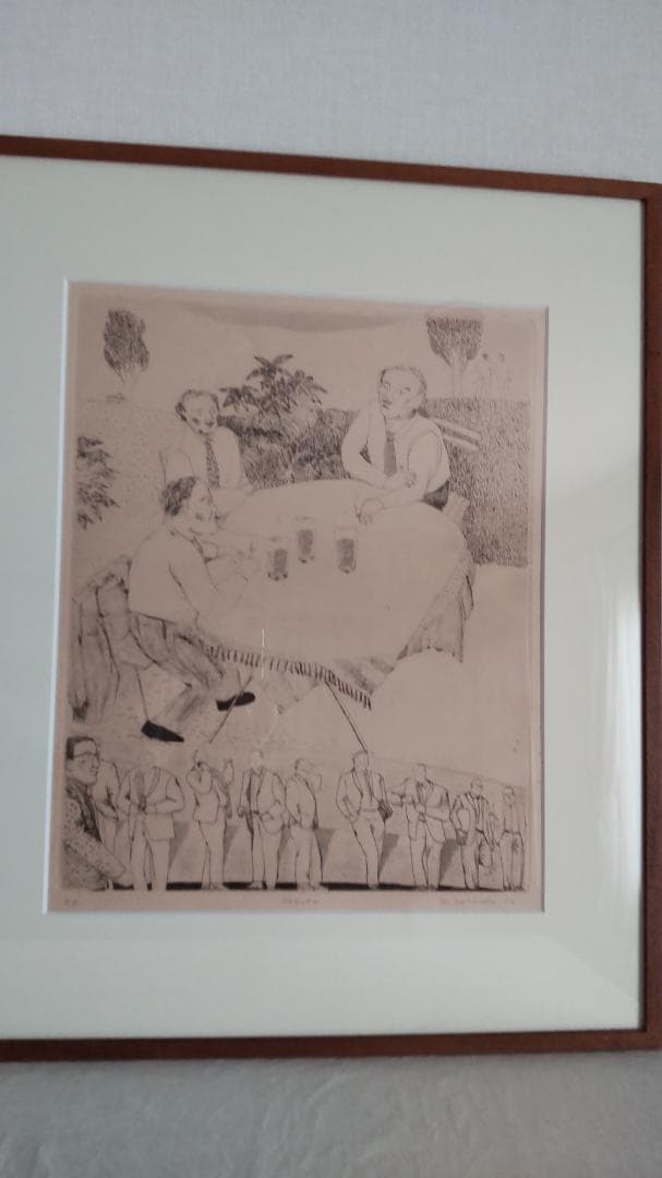 山本容子　銅版画　HEAVEN