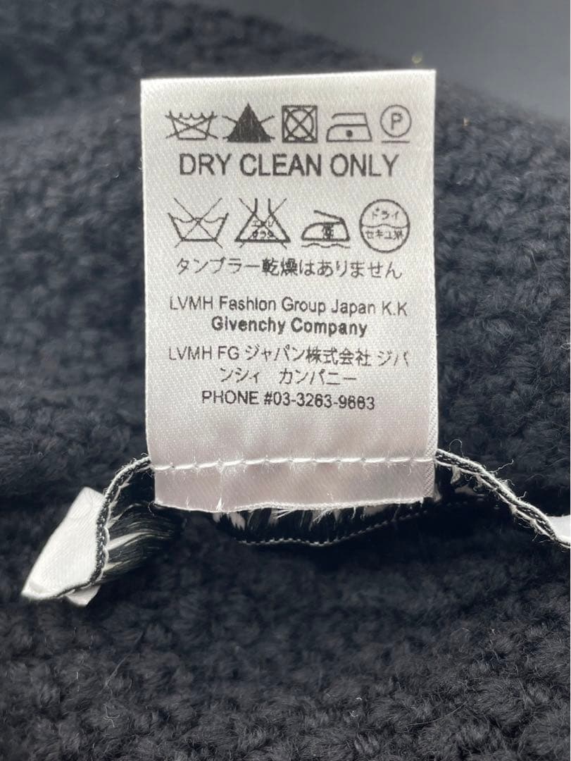 GIVENCHY ニット帽 ブラック