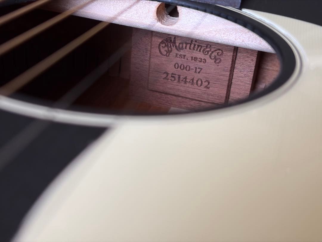 値下げMartin 000-17E Black Smoke美品