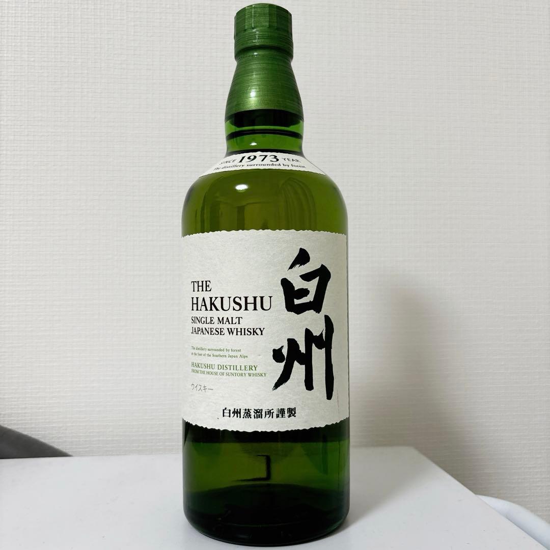サントリー　シングルモルトウイスキー　白州