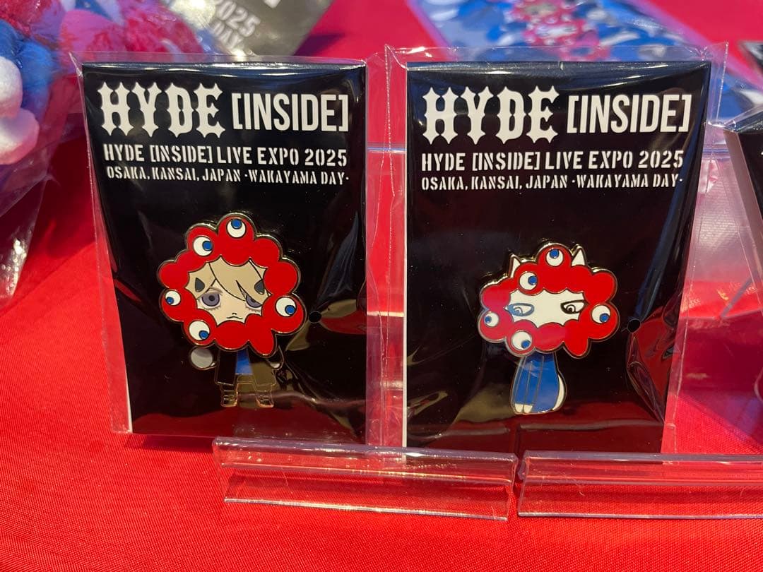 万博　HYDE LIVE EXPO 2025 ピンバッジ 4個セット