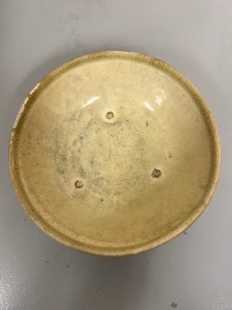 中国・隋朝~唐朝灰釉鉢　壶唐物古美術品江戸アンティーク骨董コレクション青磁