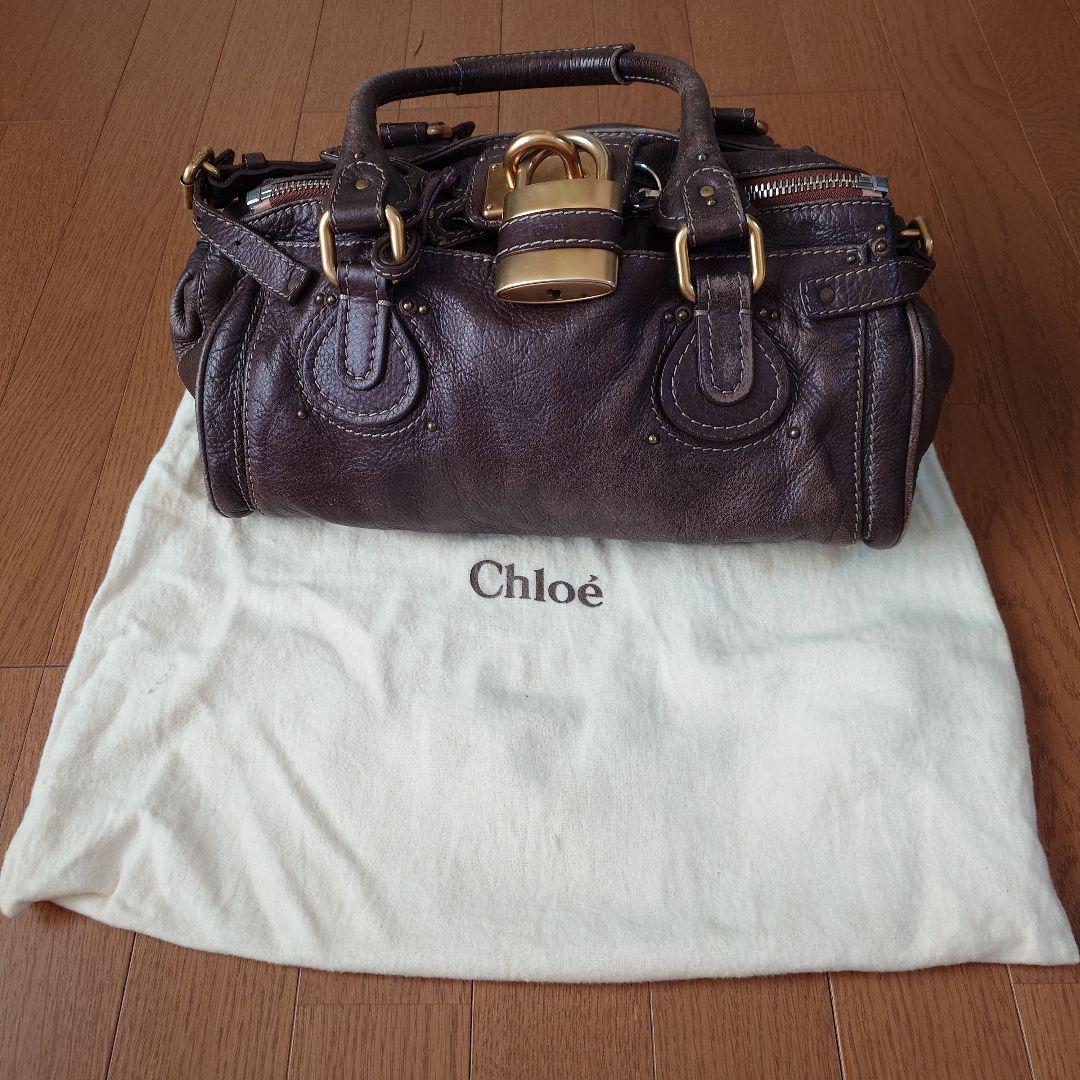 Chloé ダークブラウン パディントン