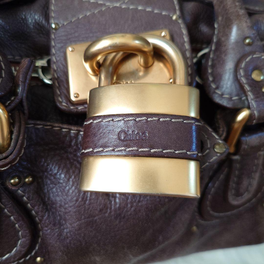Chloé ダークブラウン パディントン