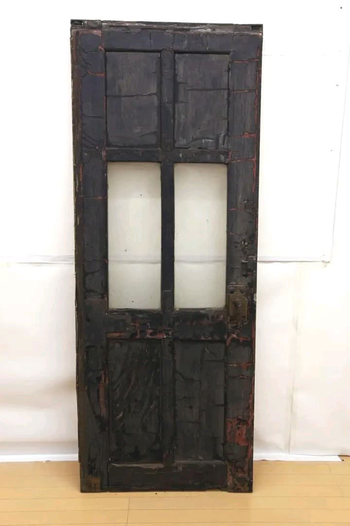 【希少】列車SLのドア/機関車/アンティーク/ビンテージ/汽車/ガラス扉/ドア