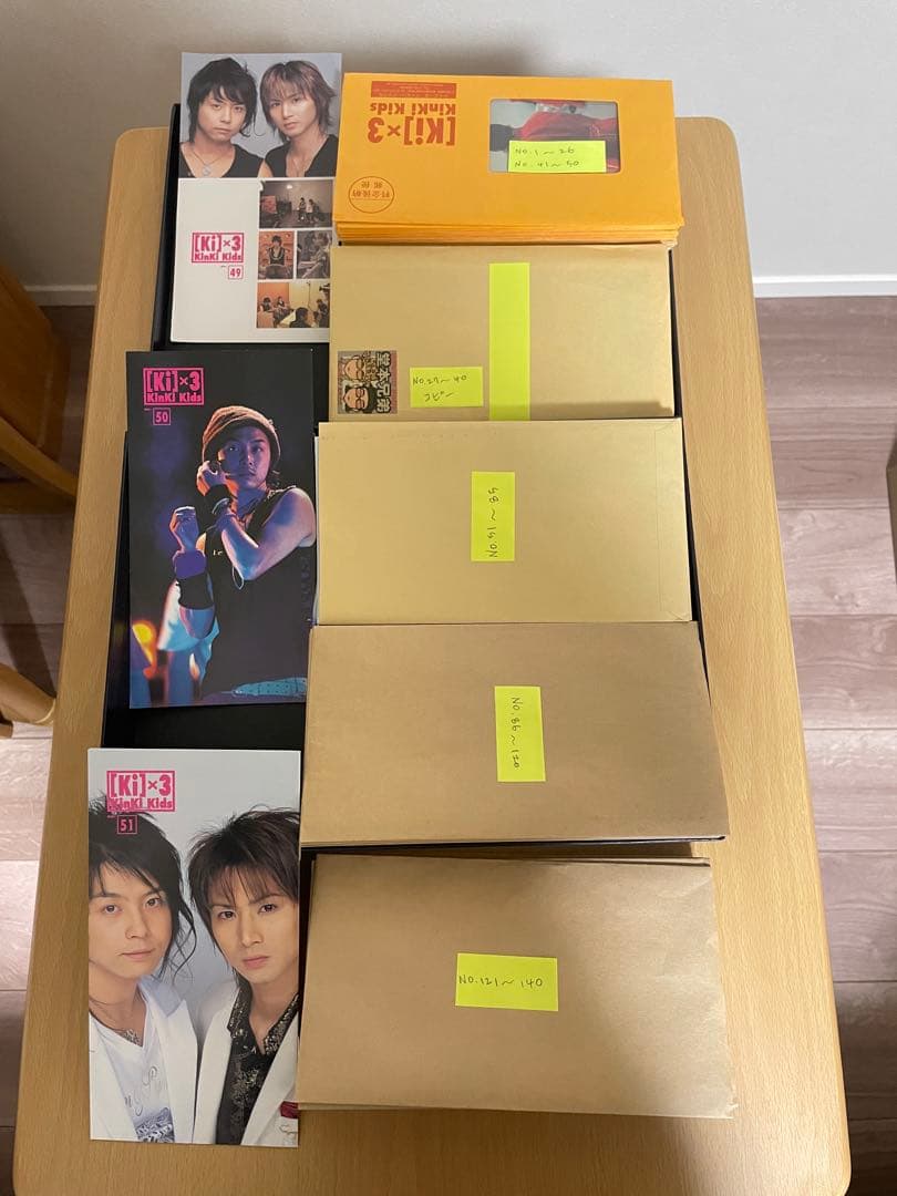 【コンプ】KinKi Kids ファンクラブ会報 No.1～最新刊