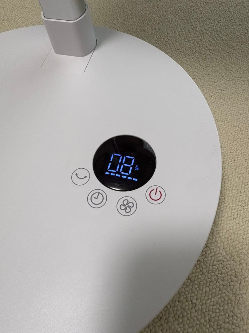 ニトリ　DCタイプ 折りたためるコードレス扇風機 FDO3NG WH