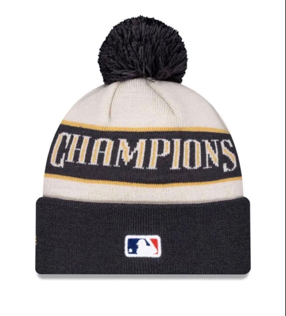 ドジャース ワールドシリーズ CHAMPIONS ニット帽