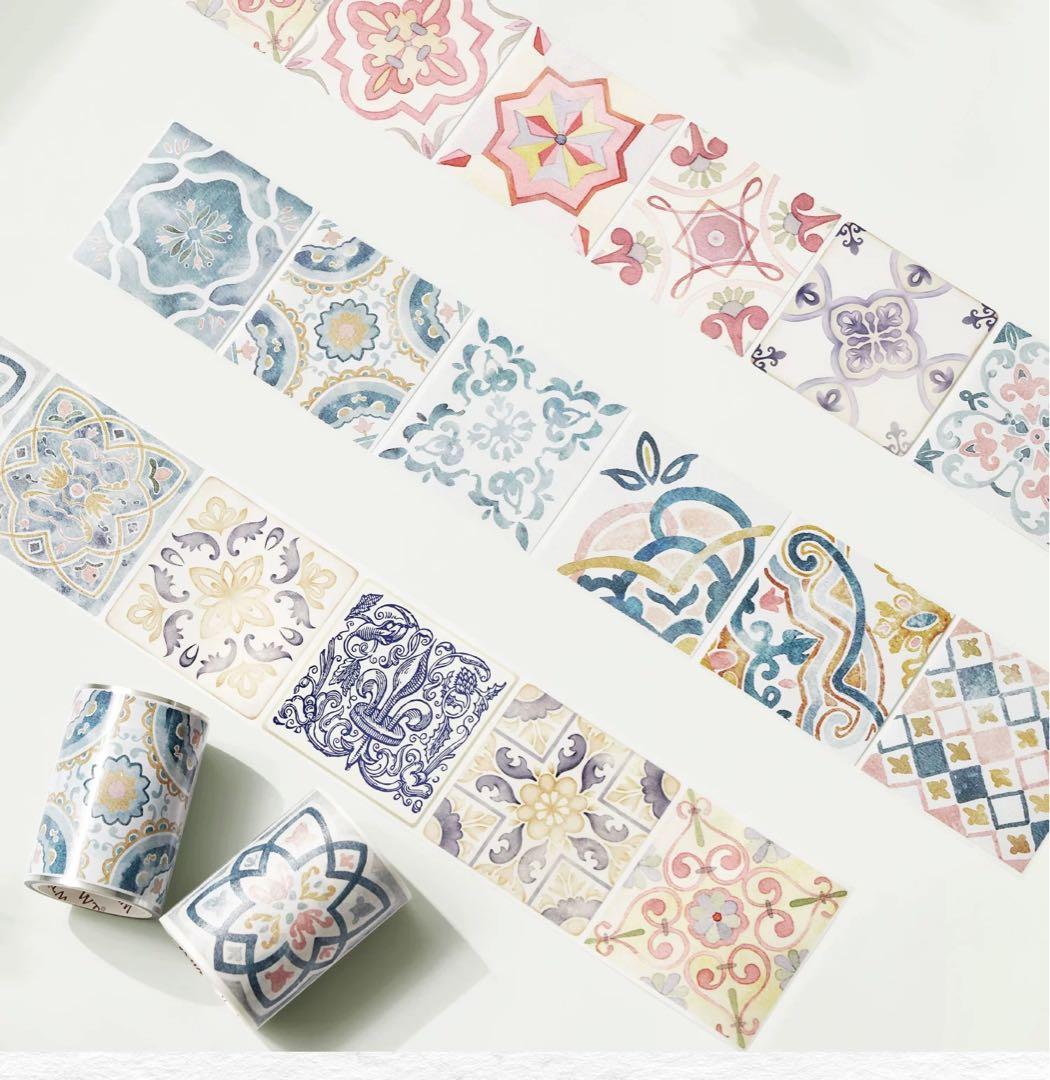 ⭐️SALE⭐️WT《地中海角落》海外マスキングテープ　マステ 【1944】