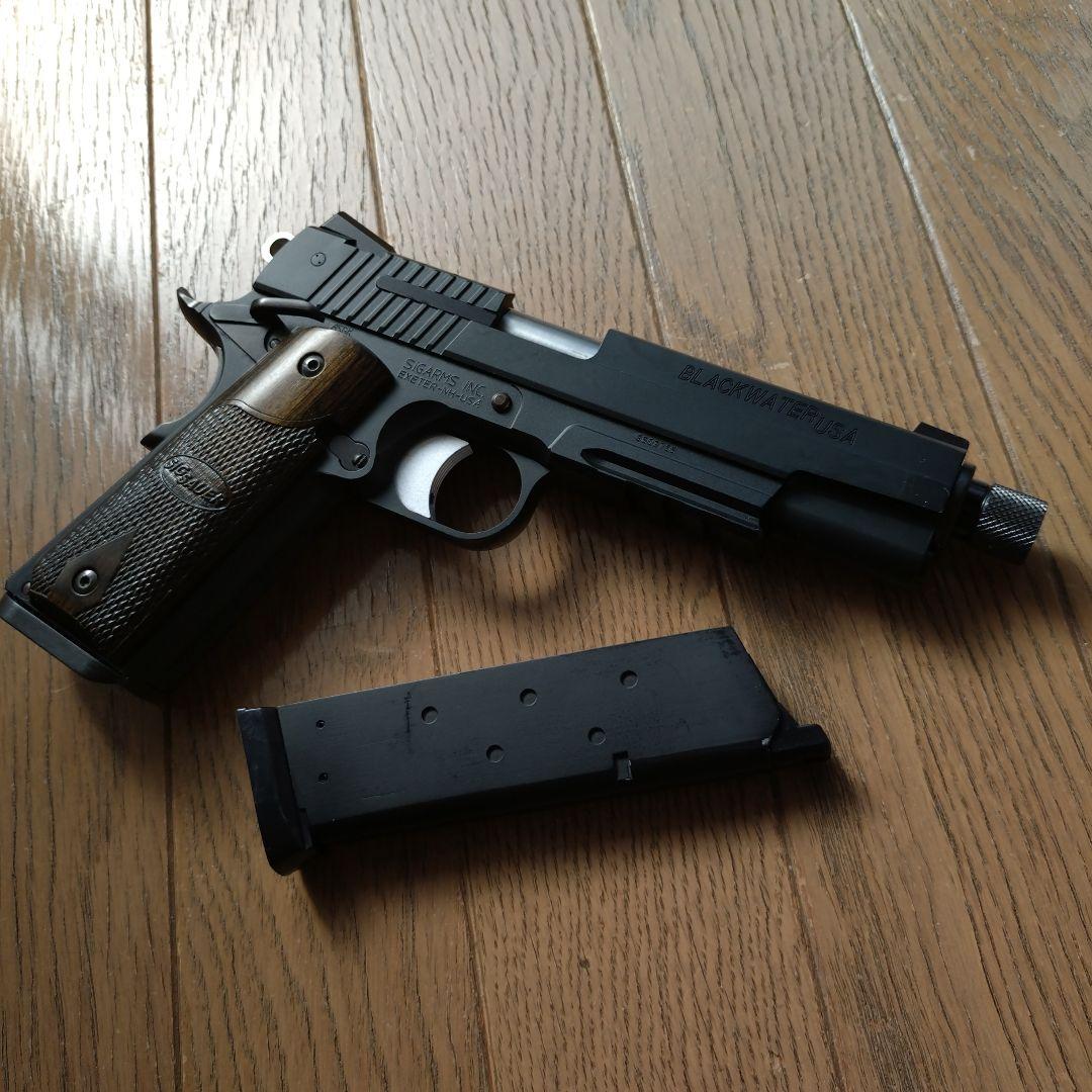 ウエスタンアームズ　SIG1911 ブラックウォーター　アルタモントグリップ